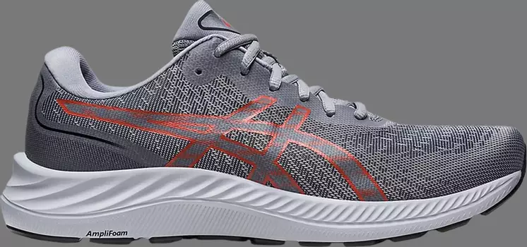 Кроссовки gel excite 4e wide 'sheet rock spice latte' Asics, серый