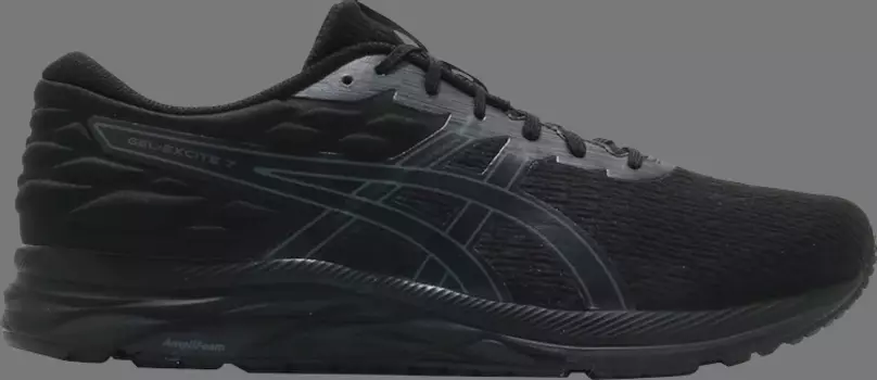 Кроссовки gel excite 7 twist 'black' Asics, черный