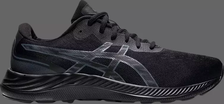 Кроссовки gel excite 9 'black carrier grey' Asics, черный