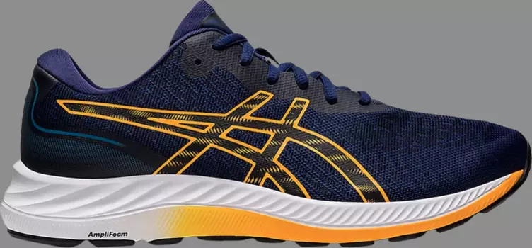 Кроссовки gel excite 9 'deep ocean amber' Asics, синий