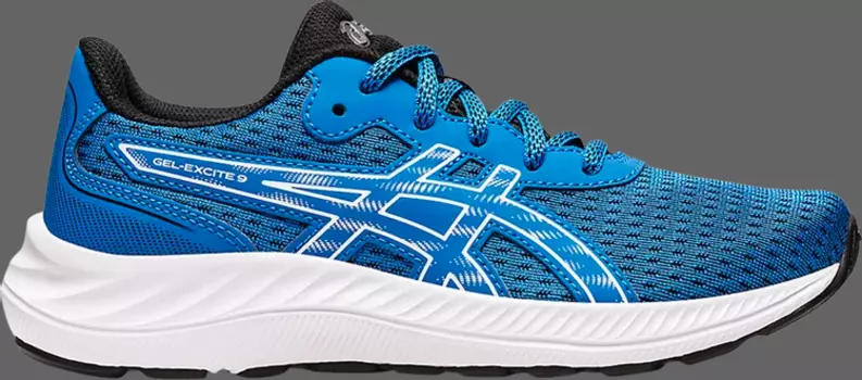 Кроссовки gel excite 9 gs 'electric blue white' Asics, синий