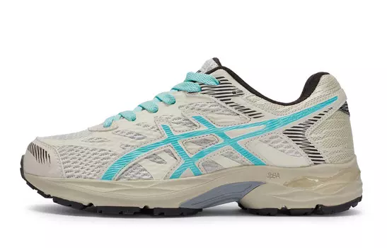 Кроссовки Gel-Flux 4 мужские низкие бежевые/тиффани Asics