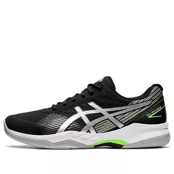 Кроссовки Gel Game 8 серебристые Asics, черный