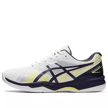 Кроссовки gel game 8 'white indigo fog' Asics, белый
