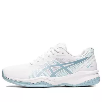 Кроссовки gel game 8 'white smoke blue' Asics, белый
