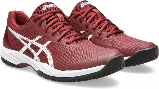 Кроссовки GEL-Game 9 Tennis Shoe ASICS, цвет Antique Red/White