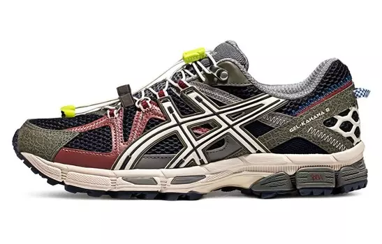 Кроссовки Gel-Kahana 8 для бега мужские с низким верхом Asics, цвет Blue-Brown