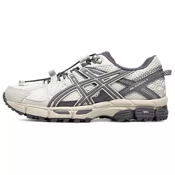Кроссовки Gel-Kahana 8 FL женские с низким верхом, молочно-белый/угольно-черный Asics