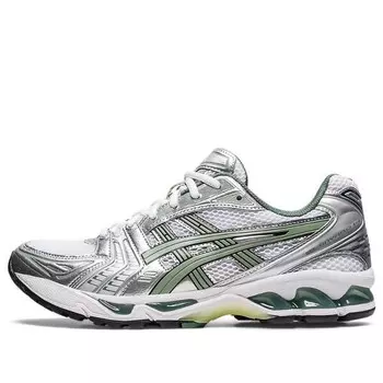Кроссовки гель каяно 14 Asics, серебряный