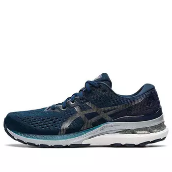 Кроссовки гель каяно 28 ширина Asics, синий