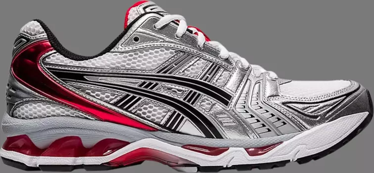 Кроссовки gel kayano 14 'classic red' Asics, белый