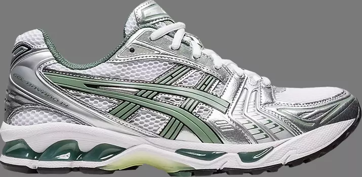Кроссовки gel kayano 14 'pure silver slate grey' Asics, белый