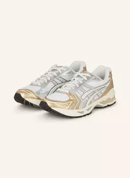 Кроссовки gel-kayano 14 ASICS, белый/золото/серебряный