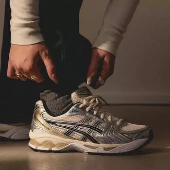 Кроссовки gel-kayano 14 Asics, серебряный