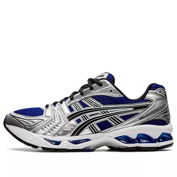 Кроссовки gel-kayano 14 'monaco blue silver' Asics, серебряный