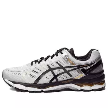 Кроссовки gel-kayano 22 'silver black' Asics, серебряный