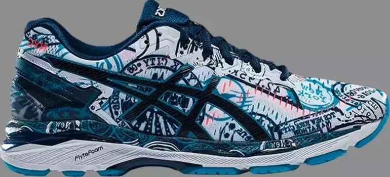 Кроссовки gel kayano 23 'nyc' Asics, белый