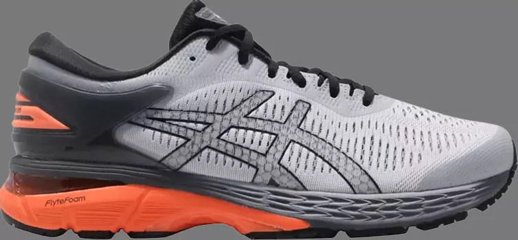 Кроссовки gel kayano 25 'mid grey' Asics, серый