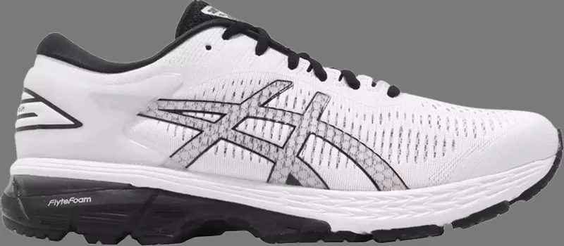 Кроссовки gel kayano 25 'white black' Asics, белый