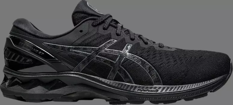 Кроссовки gel kayano 27 'black' Asics, черный