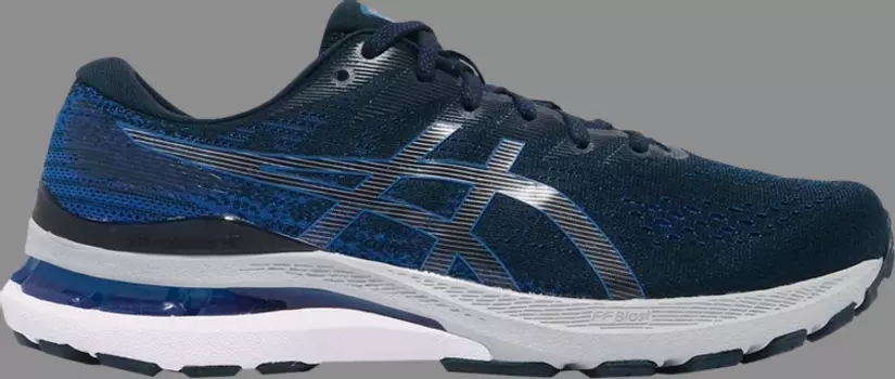 Кроссовки gel kayano 28 2e wide 'french blue' Asics, синий
