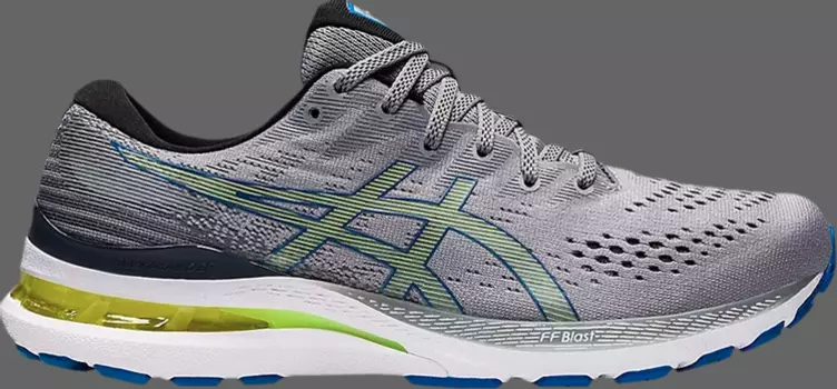 Кроссовки gel kayano 28 'sheet rock hazard green' Asics, серый