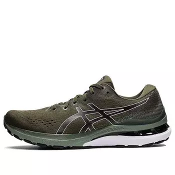 Кроссовки gel-kayano 28 'olive canvas' Asics, зеленый