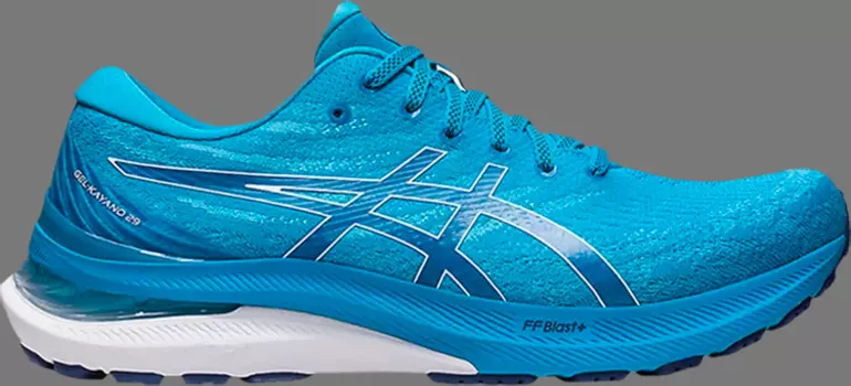 Кроссовки gel kayano 29 4e wide 'island blue' Asics, синий