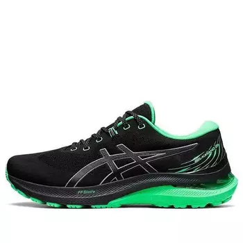 Кроссовки gel-kayano 29 lite show 'black new leaf' Asics, черный