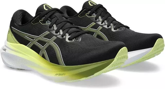 Кроссовки GEL-Kayano 30 ASICS, цвет Black/Glow Yellow