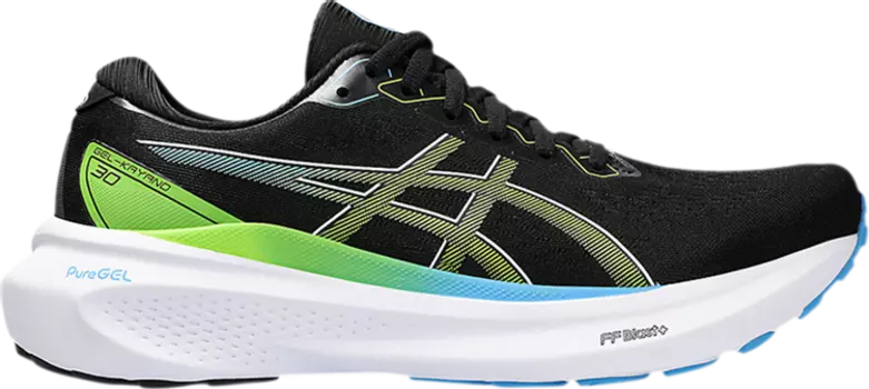 Кроссовки Gel Kayano 30 'Black Electric Lime', черный