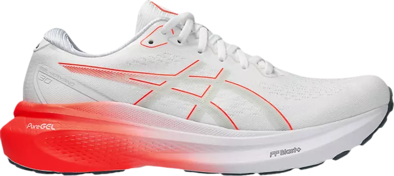 Кроссовки Gel Kayano 30 'White Sunrise Red', белый