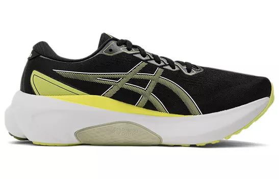 Кроссовки Gel Kayano 30 Wide 'Black Glow Yellow' Asics
