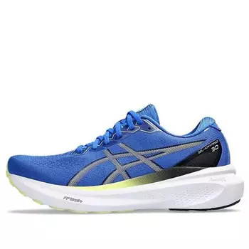 Кроссовки gel-kayano 30 wide 'illusion blue glow yellow' Asics, синий