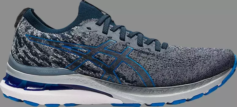 Кроссовки gel kayano mk 'carrier grey electric blue' Asics, серый