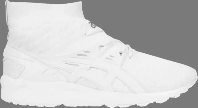 Кроссовки gel kayano trainer knit mt 'white' Asics, белый