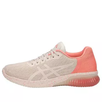 Кроссовки гель кенун sp gs бежево-розовый Asics, бежевый