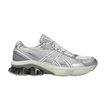 Кроссовки Gel Kinetic Fluent 'White Silver', серебряный