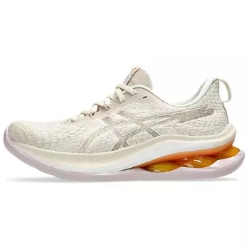 Кроссовки Gel-Kinsei Max Running унисекс с низким верхом овсяные/белые Asics