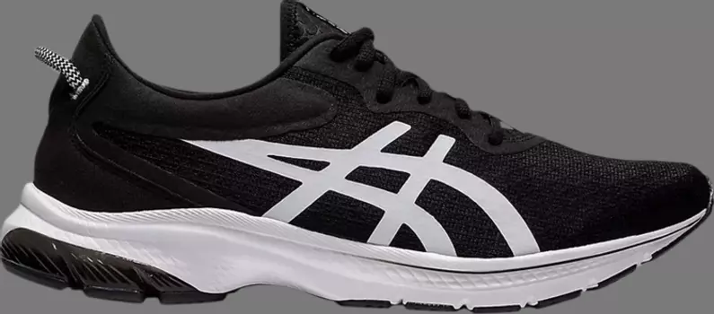 Кроссовки gel kumo lyte 4e wide 'black white' Asics, черный