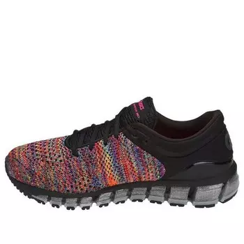 Кроссовки гель квант 360 вязать 2 Asics, черный