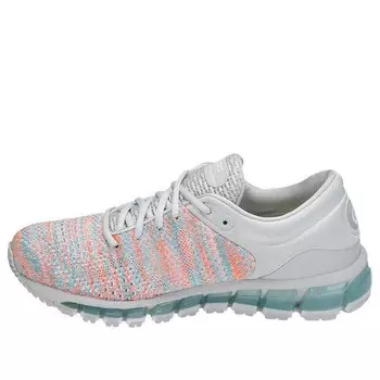 Кроссовки гель квант 360 вязать 2 Asics, серый