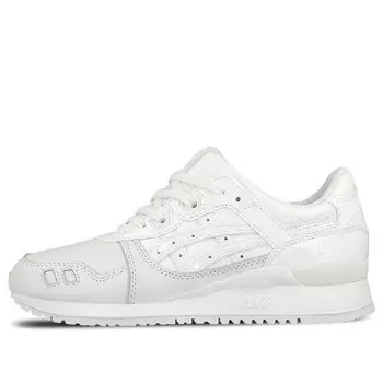 Кроссовки гель лайт 3 Asics, белый