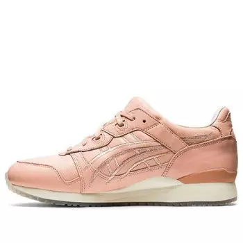Кроссовки гель лайт 3 Asics, розовый