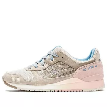 Кроссовки гель лайт 3 ог Asics, коричневый