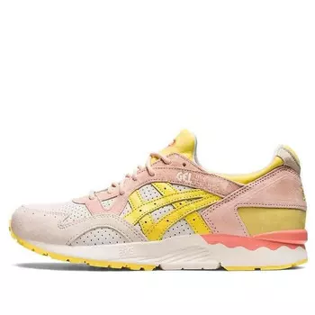Кроссовки гель лайт 5 Asics, бежевый