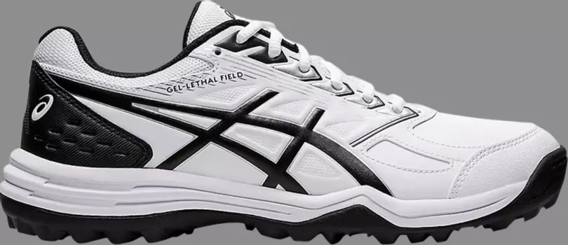 Кроссовки gel lethal field 'white black' Asics, белый