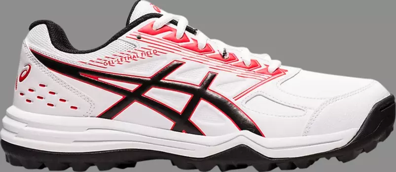 Кроссовки gel lethal field 'white classic red' Asics, белый
