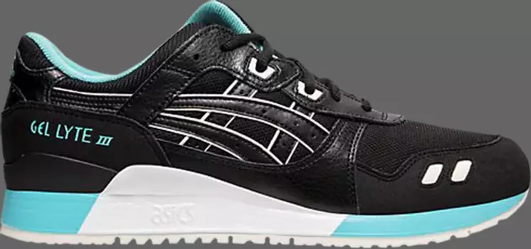 Кроссовки gel lyte 3 'black' Asics, черный