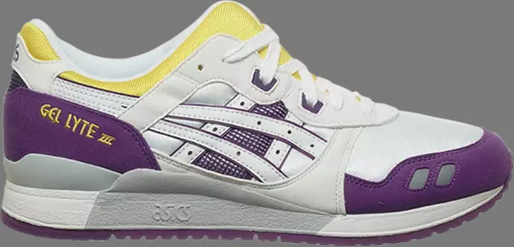Кроссовки gel lyte 3 'lakers' Asics, белый